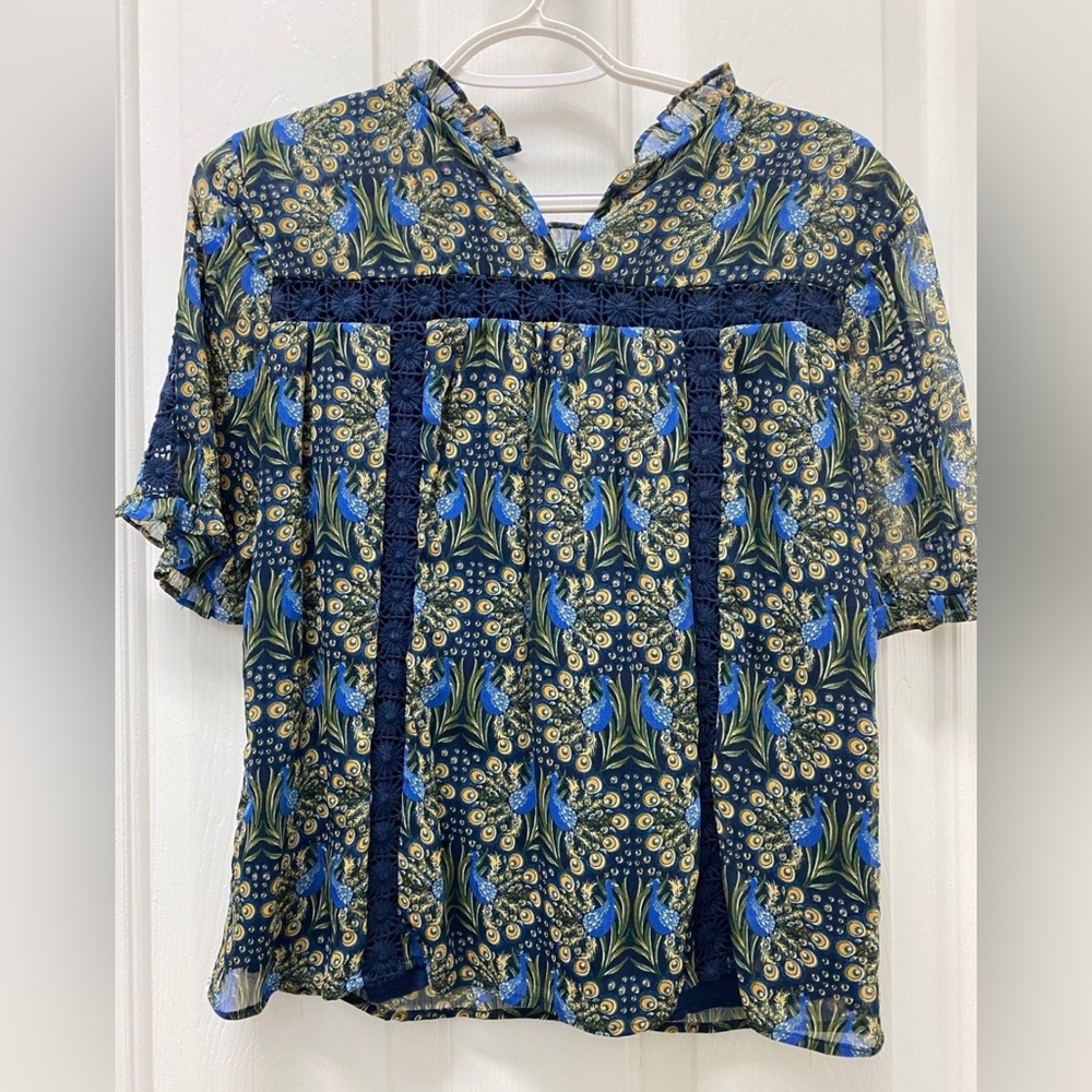 Daniel Raim blouse from Anthropologie